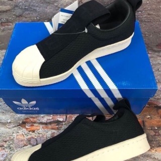 รองเท้า Adidas Slip-on BW35 สีดำ  ของแท้
