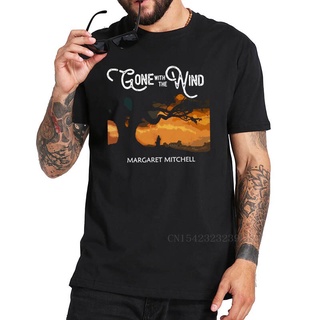 เสื้อยืด ผ้าฝ้าย 100% พิมพ์ลายดิจิตอล Gone With The Wind พรีเมี่ยม