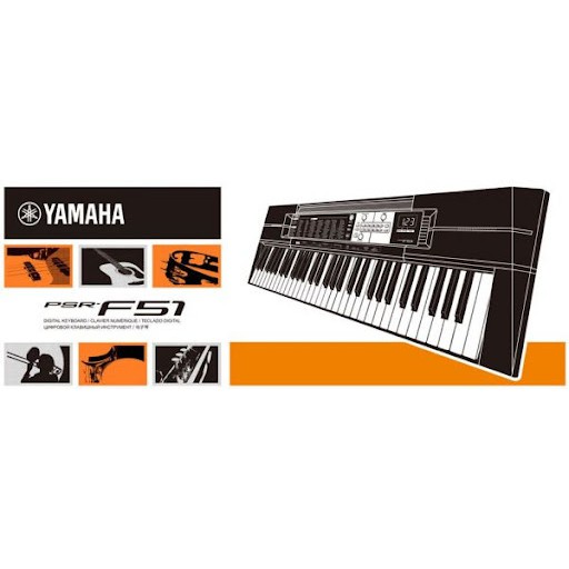 Yamaha Electronic Keyboard คีย์บอร์ดไฟฟ้า PSR-F51 มือสอง ของแท้ เจ้าของขายเอง