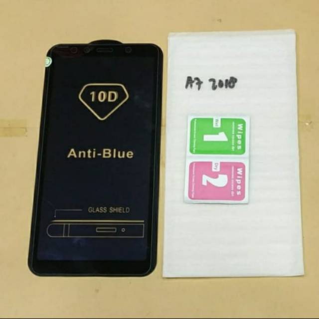 กระจกนิรภัย Samsung A7 2108 Anti Blue / กระจกนิรภัย Samsung A72018 ป้องกันรังสี