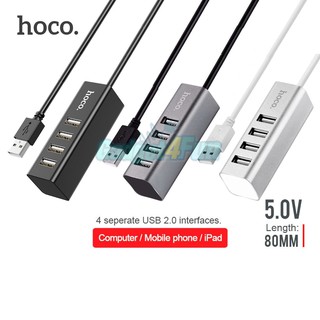 HOCO HB1 4 Port USB HUB 5.0V เพิ่มช่องเสียบ USB สายยาว 80 เซ็นติเมตร USB 2.0