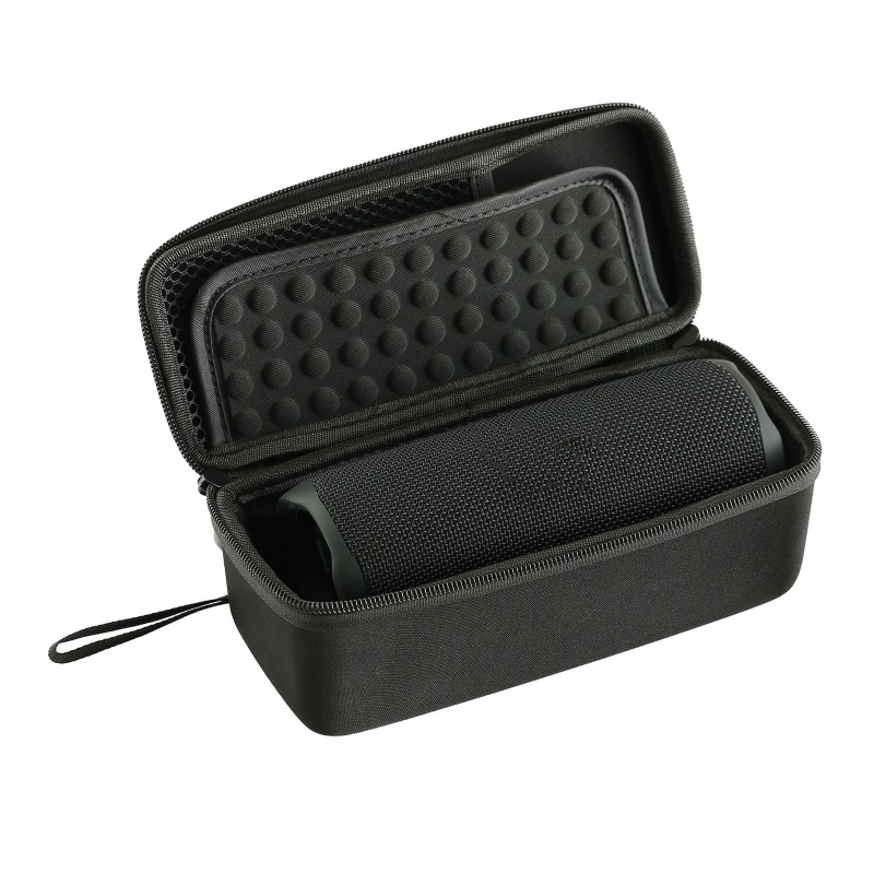Hsv เดินทางแบบพกพา EVA กล่องเก็บสําหรับ JBL Flip 6 กระเป๋าเก็บลําโพงออกแบบเปิดง่าย