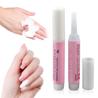 【1pcs】 NailGIue กาวติดเล็บ ติดอะไหล่ PVC ขนาด 2g