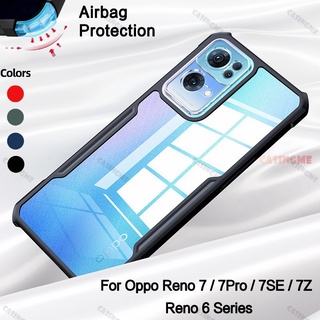 เคสโทรศัพท์มือถือแบบแข็ง ใส กันกระแทก สําหรับ Oppo Reno 7Pro 5G 7Pro Reno7 Reno7Z 7 Z Pro 7SE 6 6Z SE 4G 5G