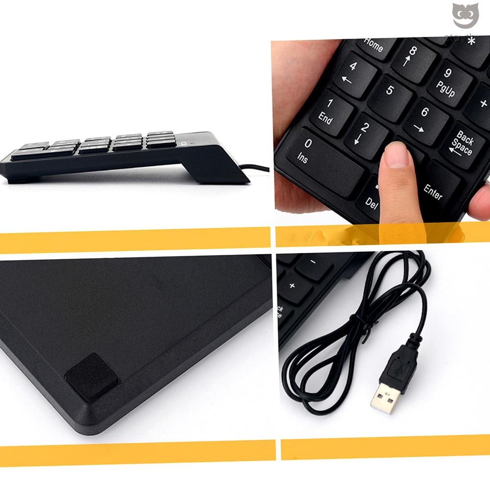 Wired USB Numeric Keypad 18 Keys Mini Digital Keyboard Replacement for iMac/Mac Pro/MacBook/MacBook Air/Pro Laptop PC #7
