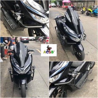 แคชบาร์ ตรงรุ่น พร้อมไฟสปอร์ตไลท์✨PCX150 ปี2018-2020✨