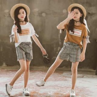 เซต2ชิ้น เสื้อ+กางเกง พร้อมส่ง