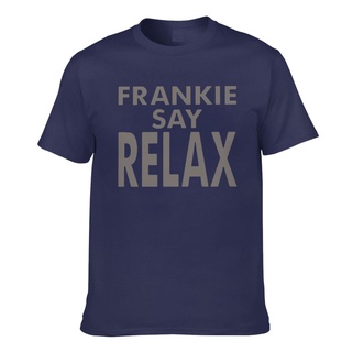 เสื้อยืดลําลอง แขนสั้น พิมพ์ลาย Frankie Say Relax สไตล์ฮิปฮอป สําหรับผู้ชาย