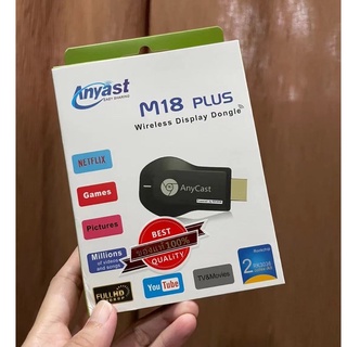 ของแท้!!Anycast M18 Plus HDMI WIFI Display งานแท้ รับประกัน รุ่นใหม่ล่าสุด