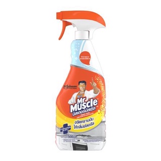 น้ำยาขจัดคราบไขมันห้องครัว MR.MUSCLE 500ml . GREASE REMOVER FOR KITCHEN MR.MUSCLE 500ML SKU: 232327