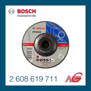 ใบเจียร์ BOSCH 4" x 6mm 2608619711 1 กล่อง มี 5 แผ่น