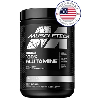 Muscletech, Glutamine, Platinum 100%, 10.58 oz (300 g) พร้อมส่ง !!! 😲