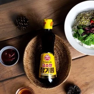 ottogi sesame oil น้ำมันงาเกาหลี 오뚜기 고소한 참기름 80ml/320ml/160ml/110ml