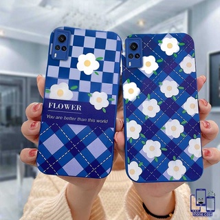 เคสลายสก๊อต ดอกไม้ สีพื้น Samsung A51 A515F A32 4G J7 Prime A10 A10S M01S M40S A205 A305 M02S A025 F02S A12 5G A125 M12 F12 M10S A20 A207F A50 A20S M10 A30 A02S A30S A50S เคสซัมซุง เคสโทรศัพท์มือถือ ซิลิโคนนุ่ม