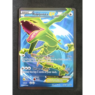 Rayquaza EX 104/108 เรย์ควาซา Pokemon Card Vivid Series ภาษาอังกฤษ