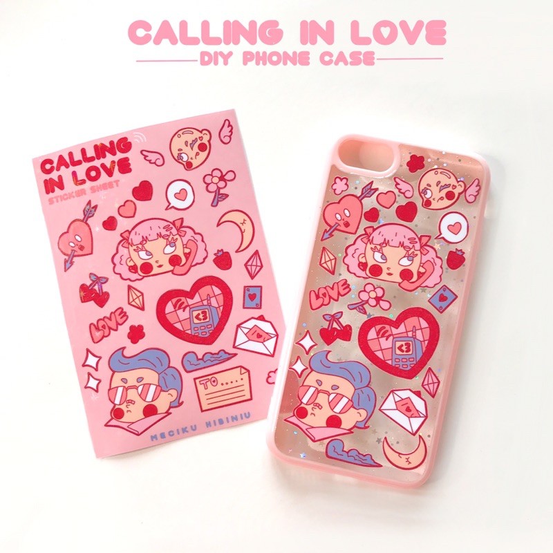 Calling In Love - เคสโทรศัพท์กลิตเตอร์