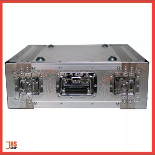 แร็ค ตู้แร็ค Compact Rack 2 ฝาทึบหน้า-หลัง แร็คผิวอลูมิเนียม 2 ฝา Rackเครื่องเสียงขนาด 16-19-21-24นิ