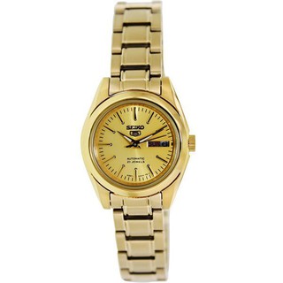 ﻿SEIKO  นาฬิกา 5 Automatic for ladies SYMK20K1 เรือนทอง