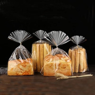 แพ็ค100ใบ🍞 ถุงใส่ขนมปังขยายก้น แถมฟรีลวดมัดถุง ลวดมัดปากถุง …