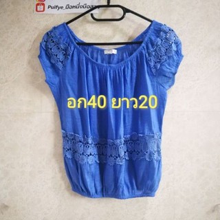 N10 มือ2 เสื้องาน​แบรนด์​มือสอง​ ขนาดตามรูป