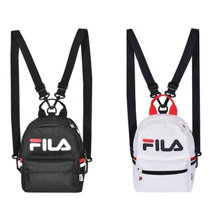 Fila Collection ฟิล่า กระเป๋าเป้ กระเป๋าสะพาย สำหรับผู้ใหญ่ Bag FS3BPD5316F BLK / OWH (1290)