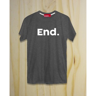 เสื้อยืด End. สีเทาเข้ม แบรนด์ DONt