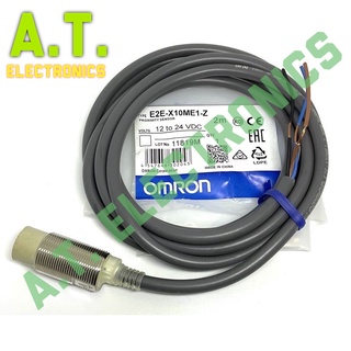 ถูกสุด! E2E-X10ME1-Z เป็นเซ็นเซอร์จับโลหะ ระยะจับ 10มิล เกลียว 18มิล 12-24V NPN NO