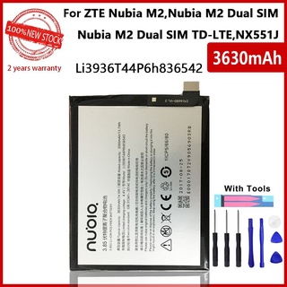 แบตเตอรี่ ZTE Nubia M2,NX551(Li3936T44P6h836542) + เครื่องมือ