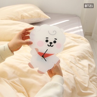 [BT21] พร้อมส่ง นาฬิกาแขวนผนัง BABY ACEYLIC WALL CLOCK "RJ KOYA SHOOKY MANG"