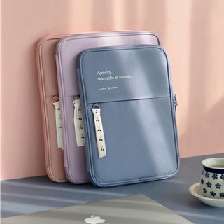 Fashion Korean IPad Sleeve Bag for IPad Pro 9.7 IPad 10.2 IPad 10.5 IPad Pro 11 IPad Pro 12.9 Storage Pouch Carrying IPa