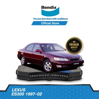 Bendix ผ้าเบรค LEXUS ES300 (ปี 1997-02) ดิสเบรคหน้า+ดิสเบรคหลัง (DB1345,DB1147)