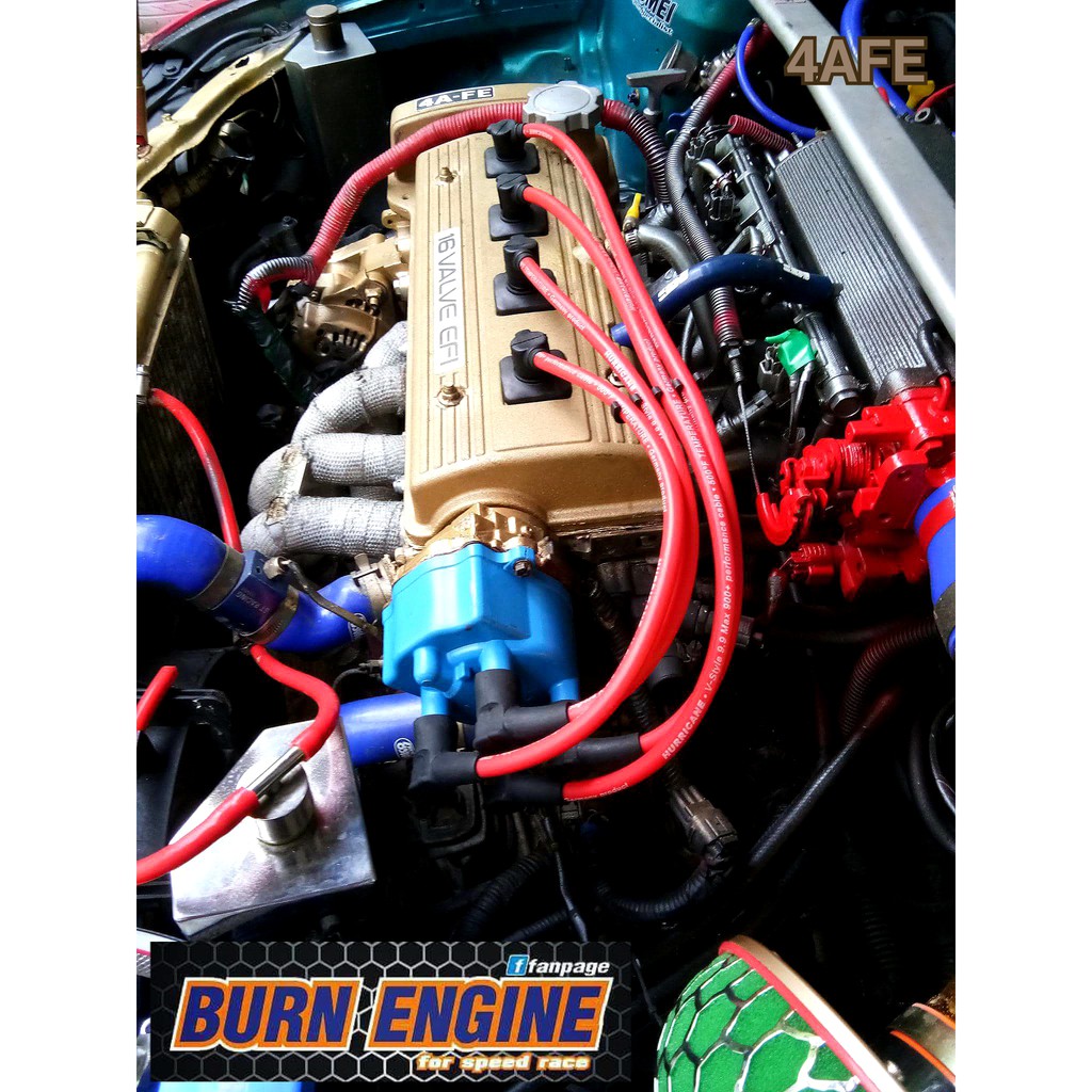 สายหัวเทียนTOYOTA 4AFE 5AFE 7AFE เฮอริเคน Hurricane 9.9 mm. สินค้าแท้ ...