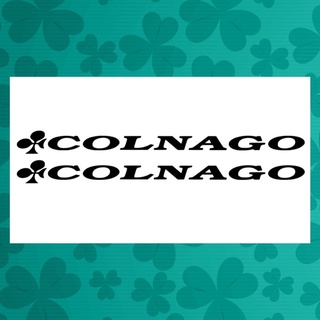 สติ๊กเกอร์ แต่งจักรยาน colnago ขนาด 350x28 mm. COD