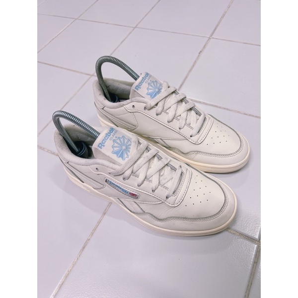 SALE Reebok Classic Club Memt Beige Leather Sneakers แบรนด์แท้ มือ
