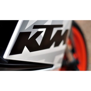 สติ๊กเกอร์ โลโก้ KTM Sticker 1ชุดมี2ชื้น จัดส่งภายใน24ชั่วโมง