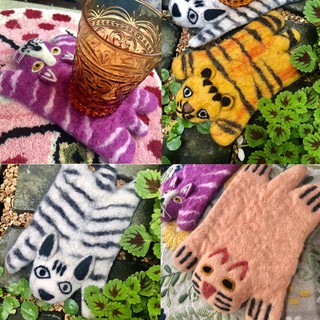 ที่รองแก้วลายสัตว์(มีของพร้อมส่ง)Animal Table Mat/Placemat