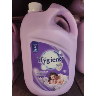 ไฮยีน น้ำยาปรับผ้านุ่ม สูตรมาตรฐาน กลิ่นไวโอเล็ต ซอฟท์ ม่วง 3500 มล. Hygiene Fabric Softener Standard Formula Violet Sof