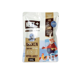 ใช้โค้ดส่งฟรี SHOPEE ได้จ้า อาหารแมว NEEZ+ Chicken Grain Free 300g. ลูกแมวและแมวโต (ขนาดทดลอง)