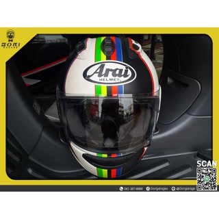 🔥ผ่อน 0% 10 เดือน🔥 Arai รุ่น RX7X HASLAM BLACK REPLICA