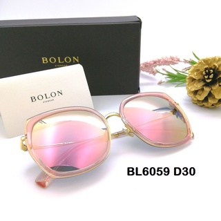 แว่นกันแดด BOLON รุ่น BL6059 D30 แฟชั่่นเก๋กรุบทรงเหลี่ยมใหญ่