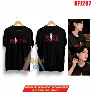 !! เสื้อยืด พิมพ์ลาย Suga MARTIN MIN YOONGI RFJ297 UNISEX