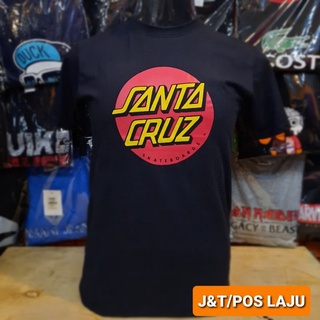 เสื้อยืด ผ้าฝ้าย พิมพ์ลายกราฟฟิค SANTA CRUZ Murah Streetwear Viral Lelaki NF2GD256EW สไตล์คลาสสิก สําหรับผู้ชาย RYN126DG