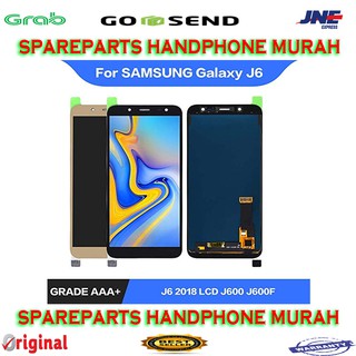 หน้าจอสัมผัส Lcd แบบเต็มจอ SAMSUNG GALAXY J6 J600 ของแท้ ตัดกันได้