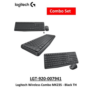 Logitech Wireless Mouse + Keyboard MK235