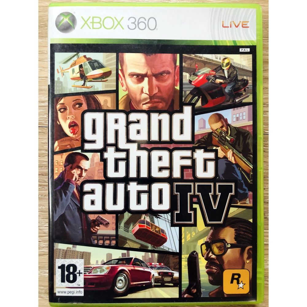 Grand Theft Auto IV (GTA IV) PAL XBOX360 (ENG)