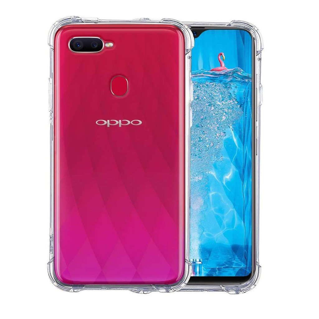 เคสกันแตก Oppo F3, Oppo F3 Plus, Oppo F5, Oppo F7, Oppo F9 softcase ใส