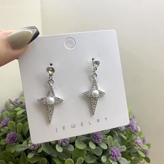 🗡ต่างหูs925กางเขนมุข🍒(พร้อมส่งขั้นต่ำ5ชิ้นคละได้ทั้งร้าน)✨