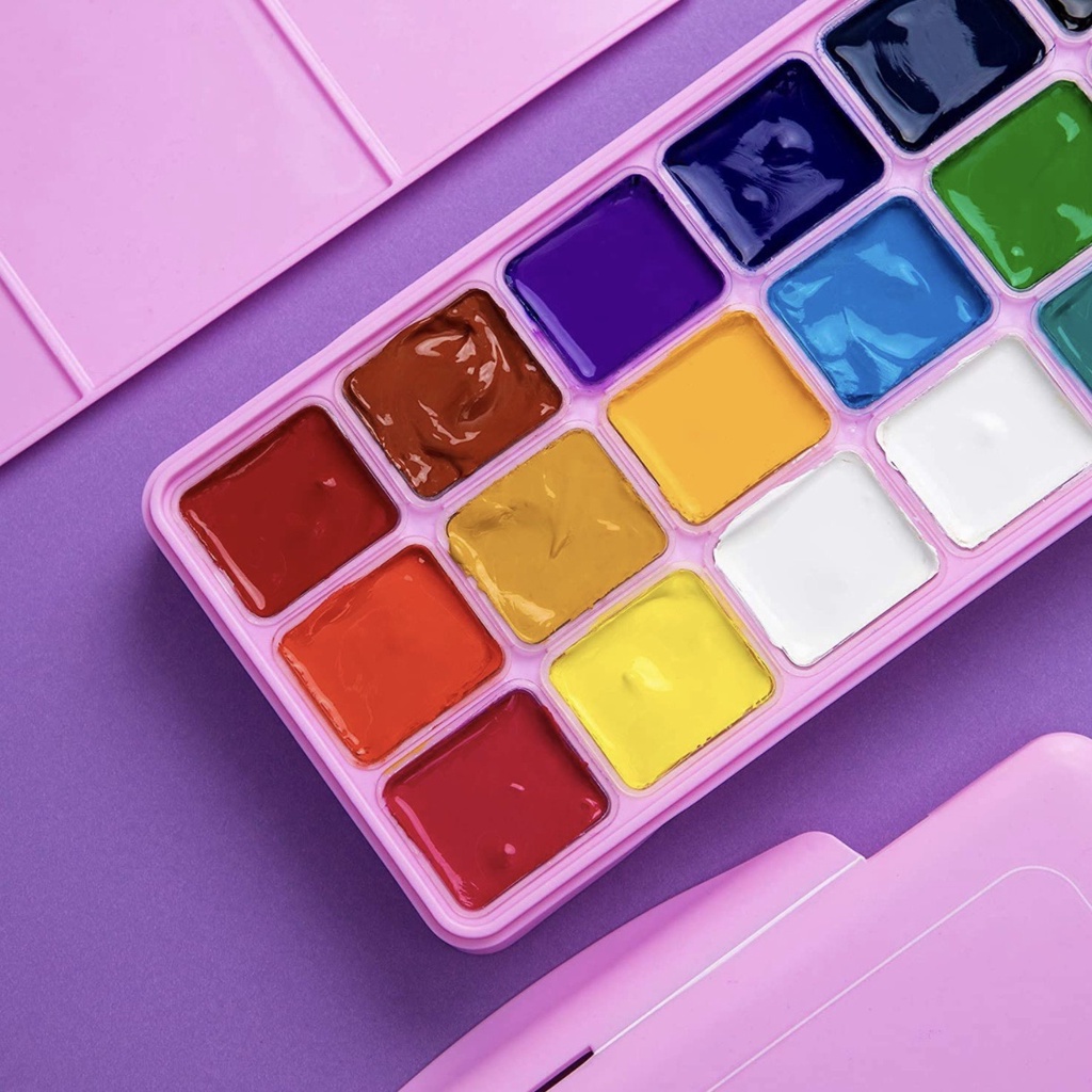 [สินค้าพร้อมสต็อก] MIYA HIMI JELLY GOUACHE HIMI Gouache สีกวอช 18/24 สี