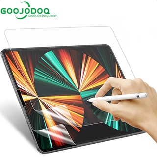 Goojodoq กระดาษกันรอยหน้าจอ สําหรับ Pro 11 2021 12.9 12 9 For 8th Gen mini 5 Air 4 7th Gen Air 3 Paperfeel 10.2 9.7 10.5