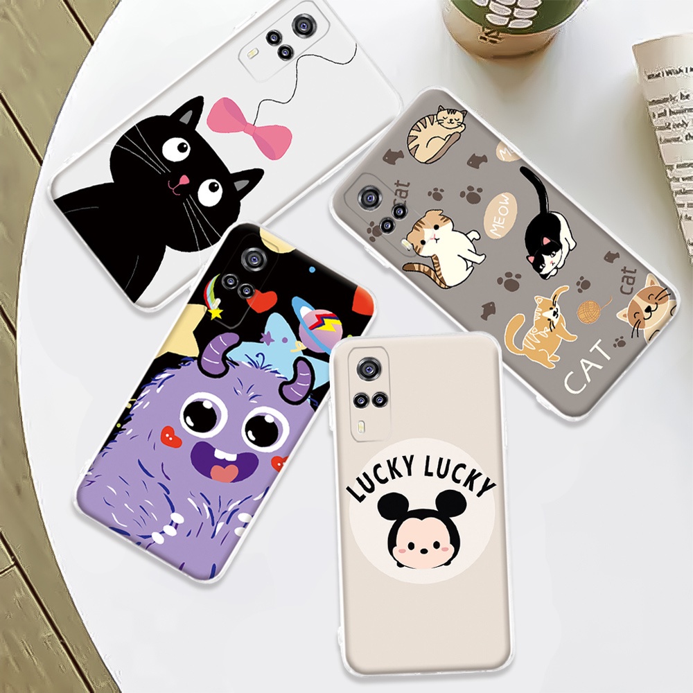 เคสโทรศัพท์ การ์ตูนน่ารัก อ่อนนุ่ม เคส VIVO Y31 Y31s